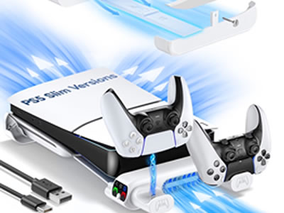 Dual PS5 Controller Charger