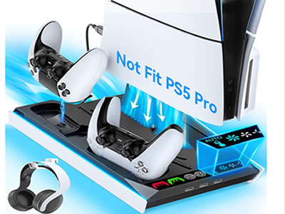 Tokluck PS5 Stand Vertical for PS5 Slim PlayStation